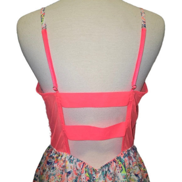 Victoria’s Secret Neon Paisley Romper - Medium NWT - Picture 4 of 11